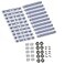 Rannb Magnetic Push Latches Push to Open Latch for Cabinet Drawer 10pcs