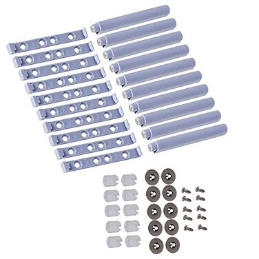 Rannb Magnetic Push Latches Push to Open Latch for Cabinet Drawer 10pcs