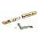 Pro Chutes Laundry Trash Chute Thumb Latch Trigger Plunger Side Hinged Door Handle 134 12332 Inch Backset Copper Tubular Part for Wilkinson Other Manufacture Linen Stainless Steel Galvan