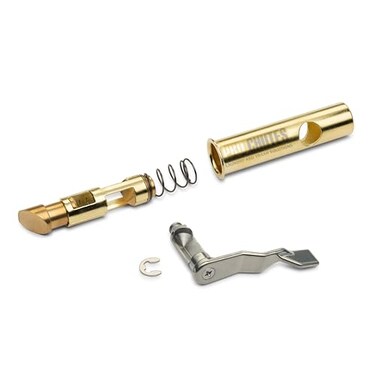 Pro Chutes Laundry Trash Chute Thumb Latch Trigger Plunger Side Hinged Door Handle 134 12332 Inch Backset Copper Tubular Part for Wilkinson Other Manufacture Linen Stainless Steel Galvan