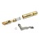 Pro Chutes Laundry Trash Chute Thumb Latch Trigger Plunger Side Hinged Door Handle 134 12332 Inch Backset Copper Tubular Part for Wilkinson Other Manufacture Linen Stainless Steel Galvan