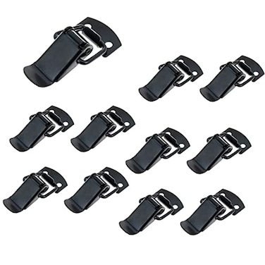 Rannb Toggle Latch Mini Size Stainless Steel Latch for Toolbox Cases Chests 10pcs