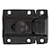 A29 Solid Brass Cabinet Door Latch Handmade Oil Rubbed Bronze Finish Latch with Twist Knob for Cabinet Closet Kitchen Door