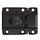 A29 Solid Brass Cabinet Door Latch Handmade Oil Rubbed Bronze Finish Latch with Twist Knob for Cabinet Closet Kitchen Door