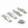 BERYLER Latch Stainless Steel Spring Loaded Toggle Latch Silver Catch Hasp Clamp Clip Lock with High Quality Stainless Steel Screws for Cabinet Wooden Case Box Chest4 Pack