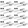 FengWu 16 Pack Display Case with Sliding Glass Door and Ratchet Lock Security Glass Case Keyed Alike