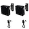 WOOCH RFID Lock Electronic Cabinet Lock Hidden DIY Lock with USB Cable for Wooden Cabinet Drawer Locker Cupboard 2 Pack