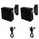 WOOCH RFID Lock Electronic Cabinet Lock Hidden DIY Lock with USB Cable for Wooden Cabinet Drawer Locker Cupboard 2 Pack