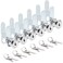 Uenhoy 6 Pack Cam Locks Keyed Alike 1 25mm Cam Lock Set for Drawers Mailbox Tool Box RV File Cabinet Locks with Keys