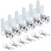 Uenhoy 6 Pack Cam Locks Keyed Alike 1 25mm Cam Lock Set for Drawers Mailbox Tool Box RV File Cabinet Locks with Keys