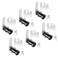 inBovoga 6 Pcs Cabinet Locks with Keys 112 Cam Lock Keyed Alike Fit 138 Max Panel Secure Your File Cabinet Drawer Desk Toolbox Mailbox Lock Replacement Zinc Alloy