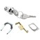 VIDABTE Vertical File Cabinet Lock Kit for HON F24 F28 File Cabinet Replacement Lock Kit Replacement Drawer Filing Locks with 2 Keys