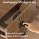 CMINGJ NFC Smart Cabinet Lock Magnetic Sensing Child Safety Baby Proofing Drawer Lock 4 Unlocking Methods NFC Card Handle Phone Watch Long Battery Life Universal Fit High Security