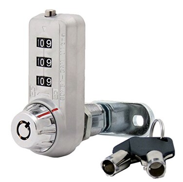 Combi-Cam 3 Dial Combination Cam Lock wMK Override Key 118