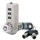 Combi-Cam 3 Dial Combination Cam Lock wMK Override Key 118