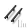 Ravinte 55 Pack 5 Inch Cabinet Pulls Matte Black Stainless Steel Kitchen Drawer Pulls Cabinet Handles 5InchLength 3Inch Hole Center