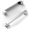 Amerdeco 10 Pack Polished Chrome Cabinet Pulls 5 Inch128mm Hole Center Cabinet Hardware Kitchen Cabinet Handles for Bathroom Drawer Pulls Dresser Pulls ZH0001