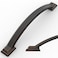 Amerdeco 10 Pack Oil Rubbed Bronze Cabinet Pulls 5 Inch128mm Hole Centers Handles for Kitchen Cabinet Hardware Arch Cabinet Handles for Bathroom Dresser Drawer Handles ZH0016