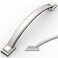 Amerdeco 10 Pack Brushed Satin Nickel Cabinet Pulls 5 Inch128mm Hole Centers Handles for Kitchen Cabinet Hardware Arch Cabinet Handles for Bathroom Dresser Drawer Handles ZH0016