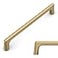 Amerdeco 10 Pack Champagne Bronze Cabinet Pulls 5 Inch128MM Hole Centers Kitchen Cabinet Handles Hardware Kitchen Handles for Cabinets Cupboard Handles Drawer Pulls ZH0041