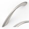 Amerdeco 10 Pack Brushed Satin Nickel 5 Inch128mm Hole Centers Kitchen Arch Twisted Cabinet Pulls Cabinet Hardware Kitchen Handles for Cabinets Cupboard Handles Drawer Pulls ZH0048