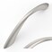 Amerdeco 10 Pack Brushed Satin Nickel 5 Inch128mm Hole Centers Kitchen Arch Twisted Cabinet Pulls Cabinet Hardware Kitchen Handles for Cabinets Cupboard Handles Drawer Pulls ZH0048