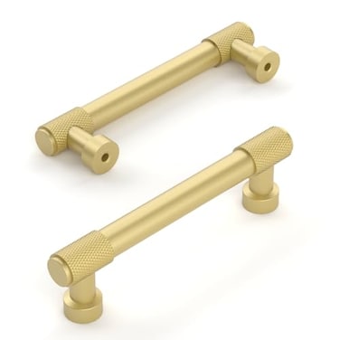 Amerdeco 10 Pack Matte Black Knurled Cabinet Pulls 7 Inch1778mm Hole Center Kitchen Handles Drawer Pulls Cabinet Hardware ZH0034