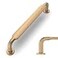 Amerdeco 10 Pack Champagne Bronze Cabinet Pulls 5 Inch128mm Hole Centers Kitchen Cabinet Handles Solid Zinc Alloy Cabinet Hardware Drawer Pulls ZH0051
