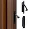 Dontay Pocket Door Handles Edge PullProfessional Stainless Steel 304 Flush Mount Door Pull for Pocket Sliding Door Matte Black 1
