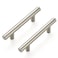 Ravinte 24 Pack 5 inch Kitchen Cabinet Handles Cabinet Pulls Brushed Nickel Stainless Steel Kitchen Drawer Pulls Cupboard Handles 3 Hole Center