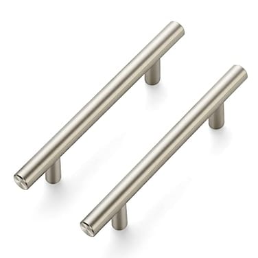 Ravinte 18 Pack 6 inch Cabinet Pulls Brushed Nickel Stainless Steel Kitchen Cupboard Handles Cabinet Handles 375 inch Hole Center