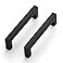 Ravinte 10 Pack 412 Inch Kitchen Square Cabinet Handles Matte Black Pulls Black Drawer Pulls Kitchen Cabinet Hardware Handles