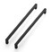 Ravinte 18 Pack 1235 Inch Kitchen Square Cabinet Handles Matte Black Pulls Black Drawer Pulls Kitchen Cabinet Hardware for Cupboard Drawer Handles