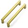 Ravinte 30 Pack 712 Inch Square Cabinet Handles Cabinet Pulls Brushed Brass Drawer Pulls Kitchen Cabinet Hardware Kitchen Handles for Cabinets Cupboard Handles Drawer Handles
