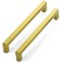 Ravinte 30 Pack 712 Inch Square Cabinet Handles Cabinet Pulls Brushed Brass Drawer Pulls Kitchen Cabinet Hardware Kitchen Handles for Cabinets Cupboard Handles Drawer Handles