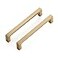 Ravinte 10 Pack Solid 5 Inch Square Cabinet Handles Champagne Bronze Cabinet Pulls Drawer Pulls Kitchen Cabinet Hardware Kitchen Handles