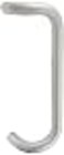 Rockwood BF15828 Aluminum 90Degree Offset Door Pull 1 Diameter x 12 CentertoCenter Through Bolt Mounting for 134 Door Clear Anodized Finish