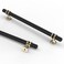 Asidrama 10 Pack 75 Inch192mm Knurled Matte Black Kitchen Cabinet Handles Black Cabinet Pulls Kitchen Cabinet Hardware Cupboard Handles Drawer Pulls