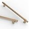Asidrama 6 Pack 10 Inch254mm Knurled Champagne Bronze Kitchen Cabinet Handles Cabinet Pulls Kitchen Cabinet Hardware Cupboard Handles Drawer Pulls