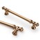 Asidrama 10 Pack 5 Inch128mm Champagne Bronze Kitchen Cabinet HandlesBrushed Brass Cabinet Pulls Kitchen Cabinet Hardware for Cupboard Gold Drawer Pulls