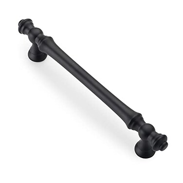 Asidrama 10 Pack 5 Inch128mm Matte Black Kitchen Cabinet Handles Cabinet Pulls Kitchen Cabinet Hardware for Cupboard Drawer Pulls