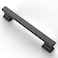 Asidrama 10 Pack 5 Inch128mm Matte Black Kitchen Cabinet Handles Cabinet Pulls Kitchen Cabinet Hardware for Cupboard Drawer Pulls