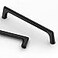 Asidrama 10 Pack 5 Inch128mm Matte Black Cabinet Pulls Cabinet Handles Cupboard Handles Kitchen Cabinet Hardware for Cupboard Drawer Pulls
