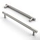 Asidrama 10 Pack 75 Inch192mm Brushed Satin Nickel Cabinet Pulls Knurled Cabinet Handles Cupboard Handles Kitchen Cabinet Hardware for Cupboard Drawer Pulls