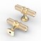 Asidrama 10 Pack Brushed Brass Kitchen Cabinet Knobs Cabinet Hardware Zinc Knobs for Dresser Drawers 4451