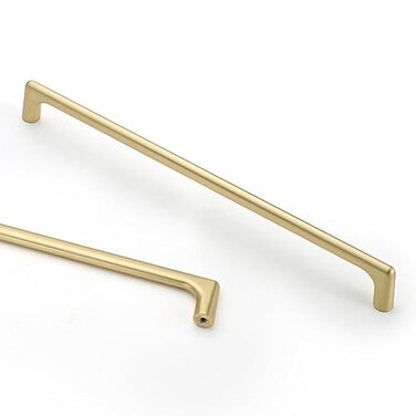 Asidrama 6 Pack 10 Inch256mm Brushed Gold Cabinet Pulls Cabinet Handles Cupboard Handles Kitchen Cabinet Hardware for Cupboard Drawer Pulls