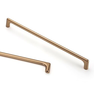 Asidrama 6 Pack 10 Inch256mm Champagne Bronze Cabinet Pulls Cabinet Handles Cupboard Handles Kitchen Cabinet Hardware for Cupboard Drawer Pulls