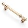 Asidrama 6 Pack 375 Inch96mm Brushed Brass Kitchen Cabinet Handles Gold Cabinet Pulls Kitchen Cabinet Hardware for Cupboard Drawer Pulls