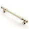 Asidrama 6 Pack 5 Inch128mm Brushed Brass Kitchen Cabinet Handles Gold Cabinet Pulls Kitchen Cabinet Hardware for Cupboard Drawer Pulls