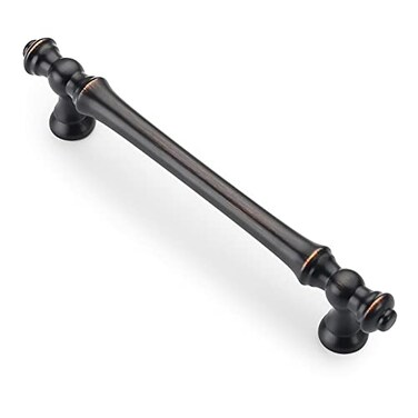 Asidrama 6 Pack 5 Inch128mm OilRubbed Bronze Kitchen Cabinet Handles Cabinet Pulls Kitchen Cabinet Hardware for Cupboard Drawer Handles Dresser Pulls